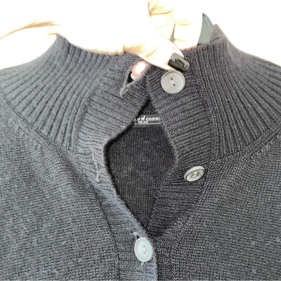 Peruvian Connection Button Up Cardigan Sweater with Pockets Size Medium - Picture 3 of 7